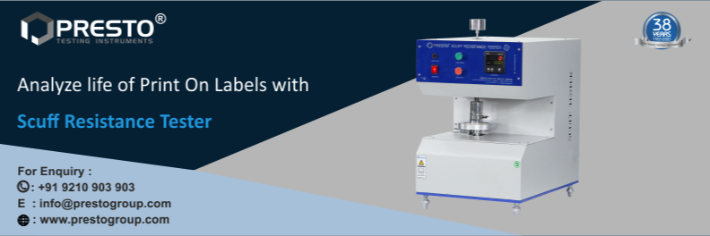 Analyze Life Of Print On Labels With Scuff Resistance Tester